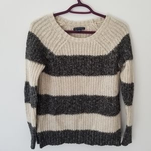 striped American Eagle knit sweater